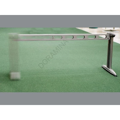 IRODAI ASZTALLÁB ÁTKÖTŐ TELESZKÓPOS 1200/2000mm RAL9006 ALUMÍNIUM