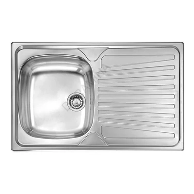 CM MOSOGATÓ MONDIAL 1 MEDENCE+CSEPEGTETŐ 790x500mm ACÉL