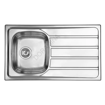 CM MOSOGATÓ UNIVERSAL 1 MEDENCE+CSEPEGTETŐ 860x500mm ACÉL