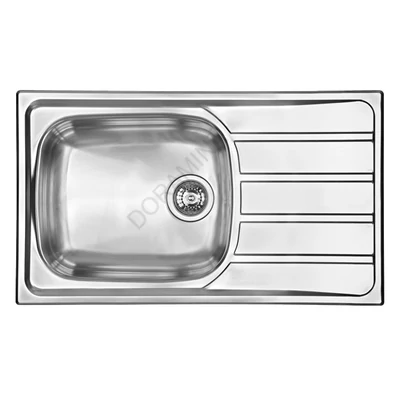 CM MOSOGATÓ UNIVERSAL 1 MEDENCE+CSEPEGTETŐ 860x500mm ACÉL