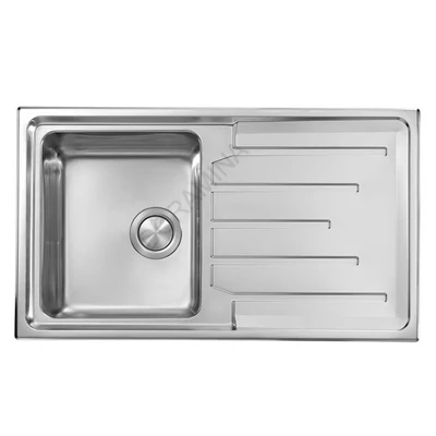 CM MOSOGATÓ BRANDO 1 MEDENCE+CSEPEGTETŐ 860x500mm ACÉL
