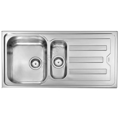 CM MOSOGATÓ CRISTAL 1,5 MEDENCE+CSEPEGTETŐ 1000x500mm ACÉL