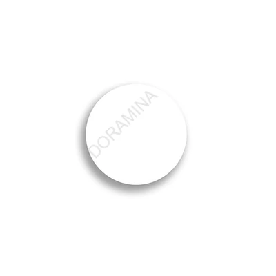 ÖNTAPADÓS CSAVARTAKARÓ ÁTM: 13mm 25DB/levél csak levél!!! KA_D152 PS10 FEHÉR SIMA