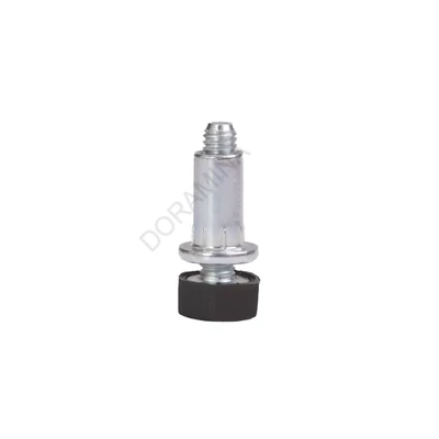 FÉM SZINTEZŐ LÁB 43112 M6×24 mm HÜVELYES FÉM-MŰANYAG