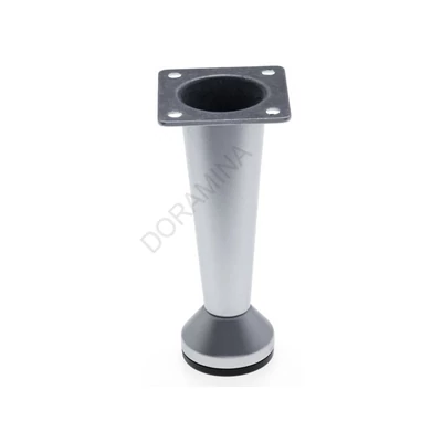 FÉM DESIGN LÁB EM-077-A 100mm MATT KRÓM