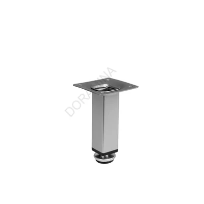 FÉM DESIGN LÁB 19175 25X25X100mm MATT KRÓM