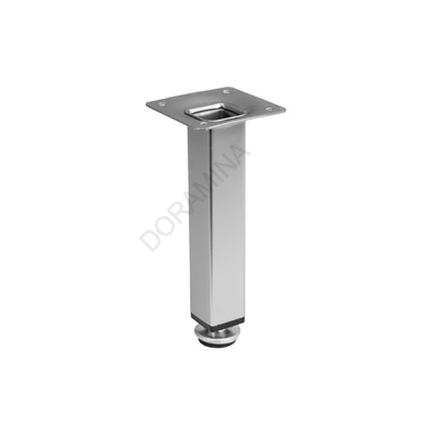 FÉM DESIGN LÁB 19175 25X25X150mm MATT KRÓM