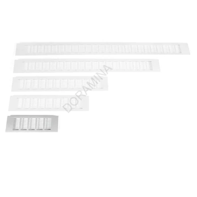 SZELLŐZŐRÁCS ALUMÍNIUM 59108 80x250mm ALUMÍNIUM