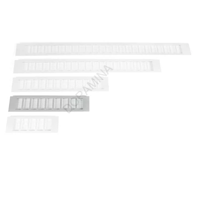 SZELLŐZŐRÁCS ALUMÍNIUM 59108 80x400mm ALUMÍNIUM