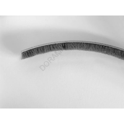 TOLÓAJTÓ BÚTORLAPHOZ PORFOGÓ KEFE Behúzható, 4,8x6 mm SZÜRKE