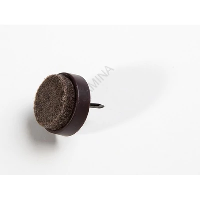 PADLÓVÉDŐ CSÚSZTATÓSZEG 24mm SZEGGEL BARNA