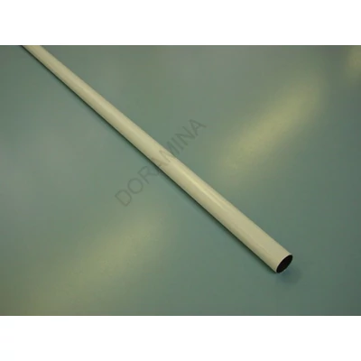 VÁLLFATARTÓ RÚD KÖR ALAKÚ 1500x25/0,7 mm FEHÉR