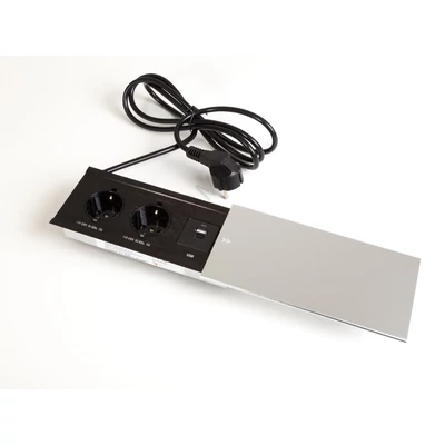 IRODABÚTOR TARTOZÉKOK KONNEKTOR ELOSZTÓ MODULBOX III - 3x230V ALUMÍNIUM
