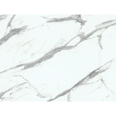 AGT 6007  PVC MAGASFÉNYŰ UNI FP0701 FEHÉR MÁRVÁNY 2800x1220x18mm