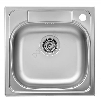 Livinox Triton 309 mosogató 48x48 3 1/2" jobb csaplyukkal N-309JK