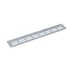Szellőzőrács 60/500 alu elox   60x500 mm